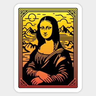 Mona Lisa Tarot Sticker